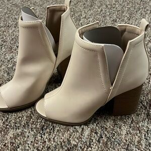 Women’s, Pink Lilly open toe bootie